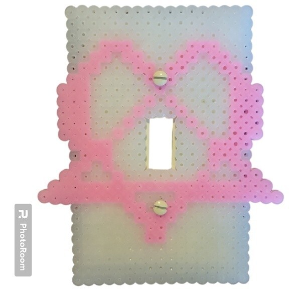HIM (the band) PERLER SWITCH PLATE - Picture 1 of 2